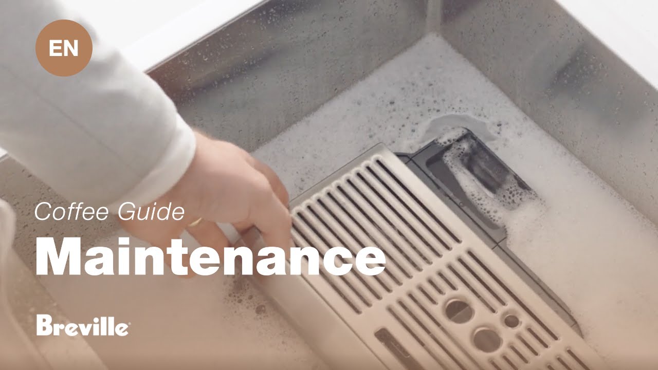 How to clean the drip tray