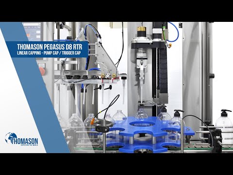 Linear Capping - Pump Cap / Trigger Cap - Model PEGASUS D8 RTR