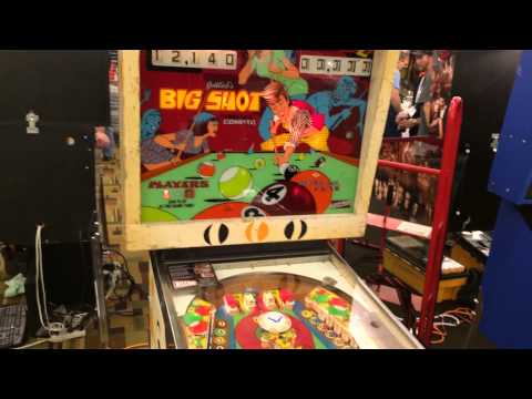 1974 Gottlieb Big Shot converted to solid state at Pinball Expo 2014