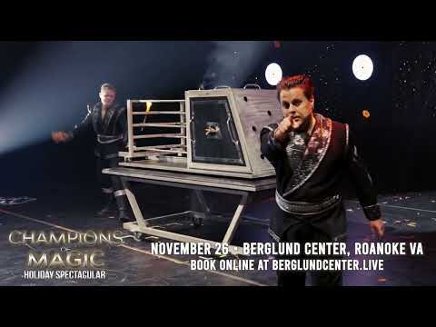 Champions Of Magic: Holiday Spectacular on November 26 at 7 p.m. - Second Medium