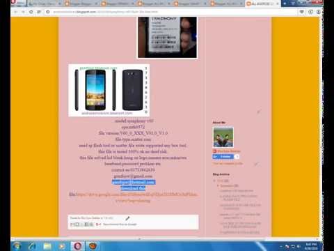 symphony v60 flash file download link