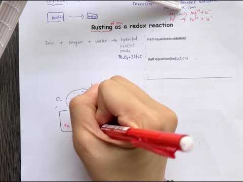 Redox Lesson 8a - Rusting