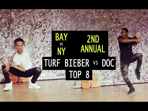Turf Bieber (CA) vs Doc (NY) | TURFinc | BAY VS NY | 2nd Annual | Top 8 Dance Battle Tournament
