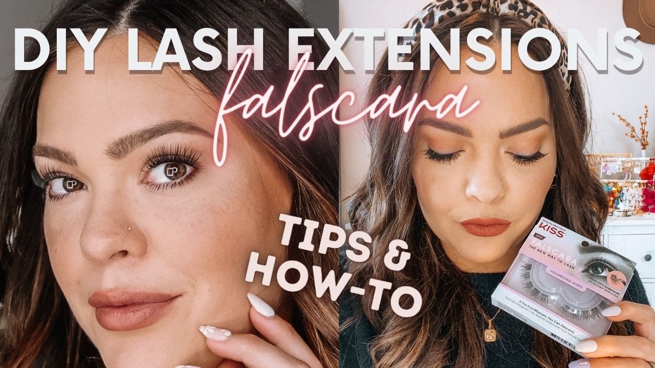 Updated FALSCARA Review | DIY At-Home Lash Extensions | How to & Tips