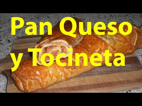 Receta de pan de queso con tocineta paso a paso
