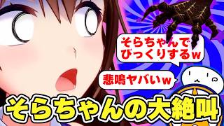 稀に見るそらちゃんの大絶叫　#ときのそら #ホロライブ