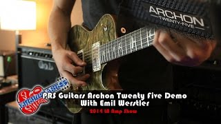 Video thumbnail for PRS Archon Twenty Five -25 Watt Amp- With Emil Werstler from PRS Guitars by sillennium