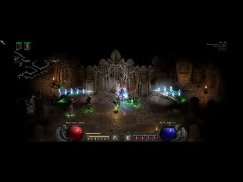 Diablo 2 Resurrected 2.7 season 4 - Trap assassin endgame gameplay