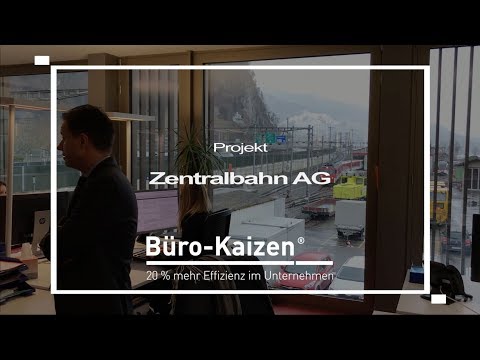 Projekt Büro-Kaizen bei der Zentralbahn AG | Büro-Kaizen