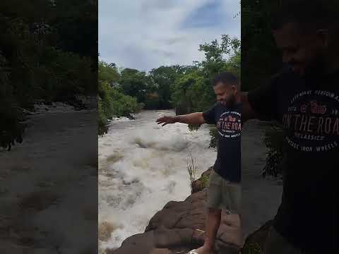 Rio maravilhoso aqui na cidade de Aparecida do Rio doce Goais
