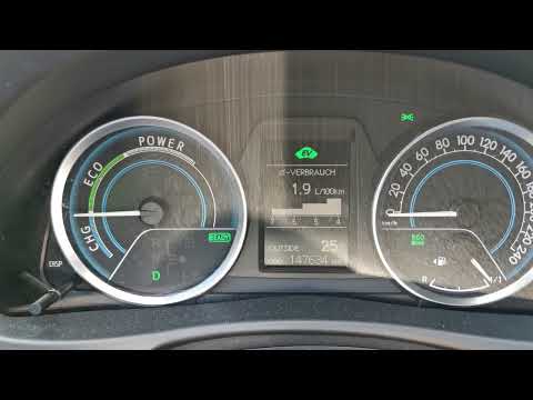 Toyota Auris Hybrid !!! Mit den Verbrauch habe ich nicht gerechnet XY9777