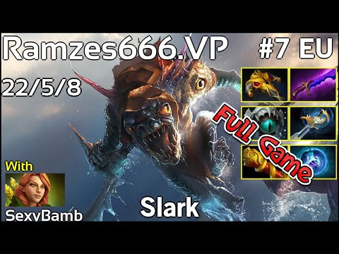 Ramzes666  Slark - Dota 2 Full Game 7.18