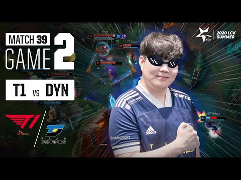 T1 vs DYN | Match39 Game2 H/L | 2020 LCK Summer