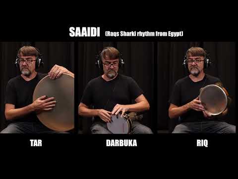 Saaidi Multitrack Drum Demo: Darbuka, Riq, Tar