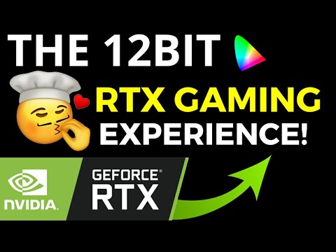 EPIC 12 bit Nvidia RTX Setup That Changes EVERYTHING!