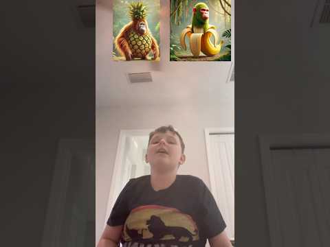 Orangutan ananasini or shimpanzini bananini