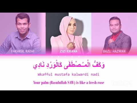 PURNAMA (QOMARUN) - Zizi Kirana X UNIC (Color Coded Lyrics Eng/Rom/Arabic)