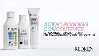 redken 🤍ACIDIC BONDING CONCENTRATE🤍 EL TRATAMIENTO PARA TRANSFORMAR TU CABELLO anuncio