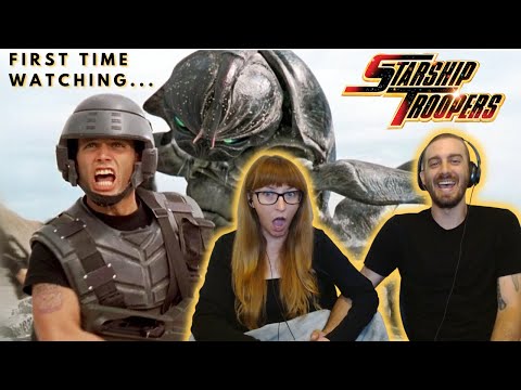 Watching STARSHIP TROOPERS for the first time! [ REACTION / COMMENTARY ]