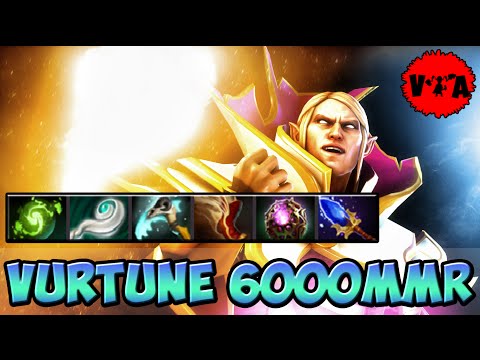 Dota 2 - Vurtune 6000 MMR Plays Invoker vol #6 - Ranked Match