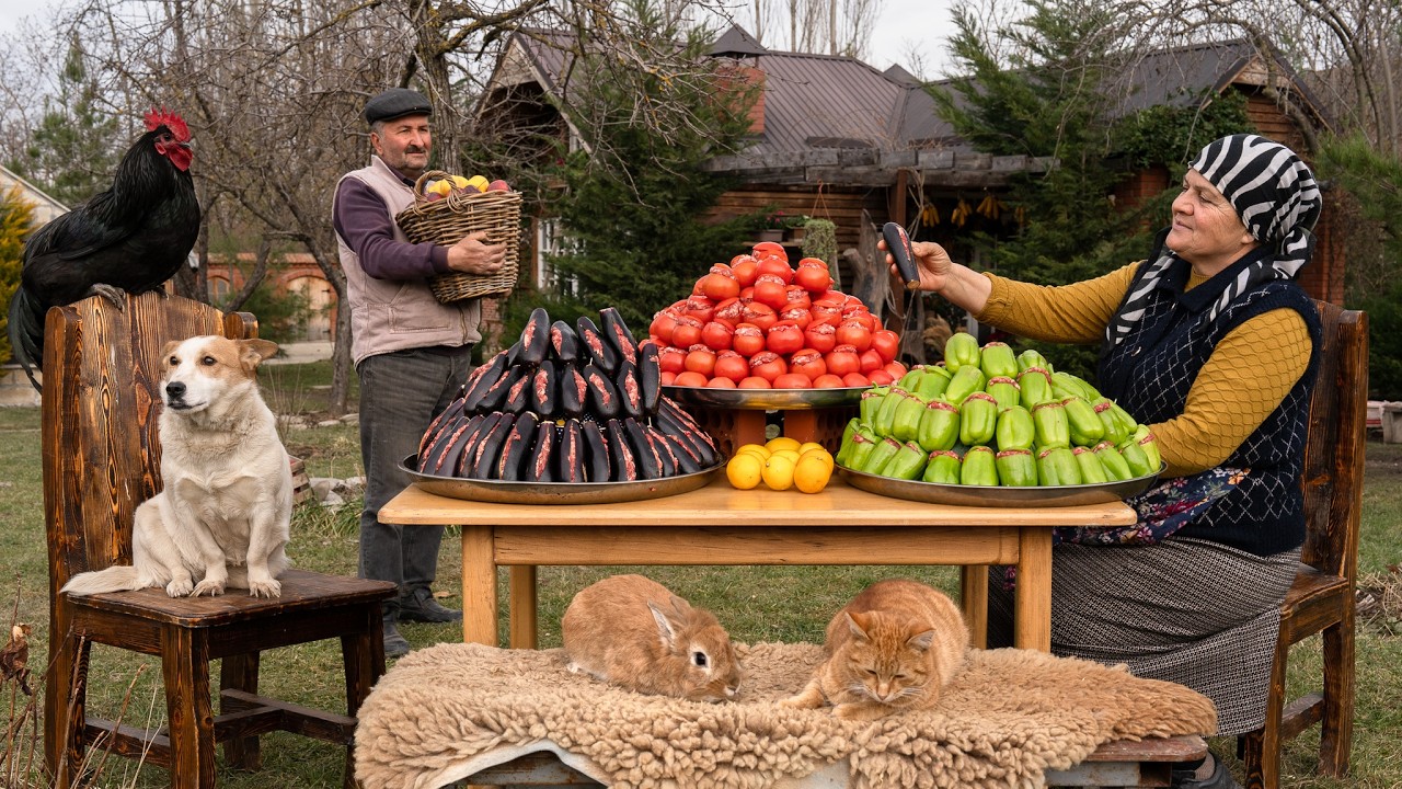 Traditional Azeri Beef And Vegetable Dolma From Scratch 🌶🍃