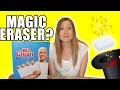 Magic erasers are more versatile than you could ever imagine. They are NOT just for scuff marks on the wall, although they are amazing for that too. So stick around while I show you 20 other uses of the magic eraser that will make your life easier and yes, your home cleaner too. 