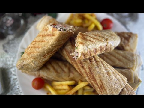 Turkish Kabab Roll | How to make Beef Kabab Wrap | Turkish Meat Wrap | Zahrat Mawal Alsham Wraps