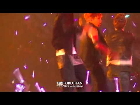 [FANCAM][FORLUHAN] 131224 SMT WEEK EXO - BLACK PEARL (鹿晗 luhan focus)