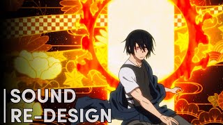 Fire Force - Benimaru Shinmon's Iai Chop, First and Seventh Form | Sound Re-Design