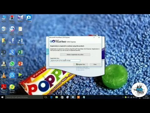 Visual studio 2010 Express Registration Key
