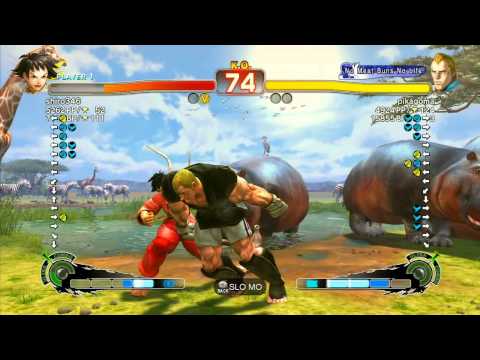 Shiro (Makoto) vs pikagoma (Abel) - SSF4 Arcade Edition Xbox Live Ranked Match