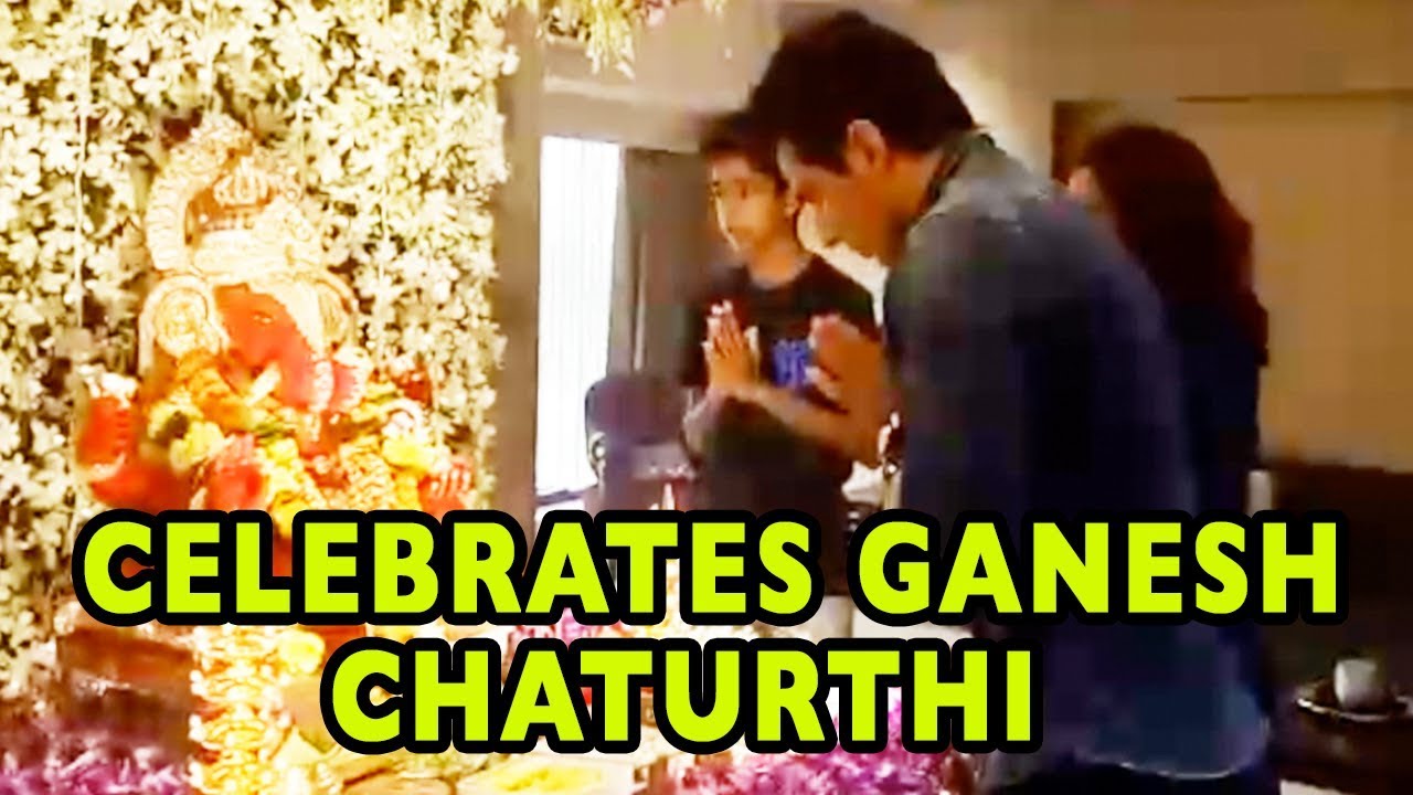 Sonu Sood And Family Celebrates Ganesh Chaturthi At His Residence