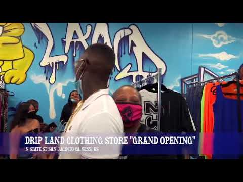 Wiggle Nation Records Clothing Store Grand Opening “Drip Land” 10/1/2020