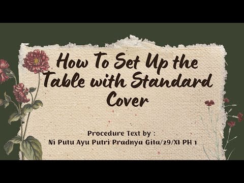 PROCEDURE TEXT | ENGLISH | NI PUTU AYI PUTRI PRADNYA GITA | XI PH 1