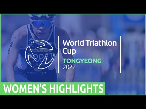 2022 World Triathlon Cup Tongyeong Elite Women's Highlights