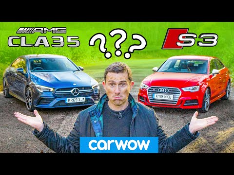 AMG CLA 35 vs Audi S3 - 0-60mph, driving, interior and exterior review.
