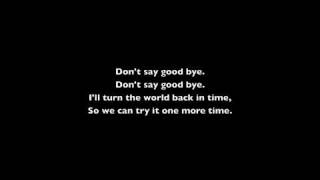 Don't Say Goodbye-Kapena