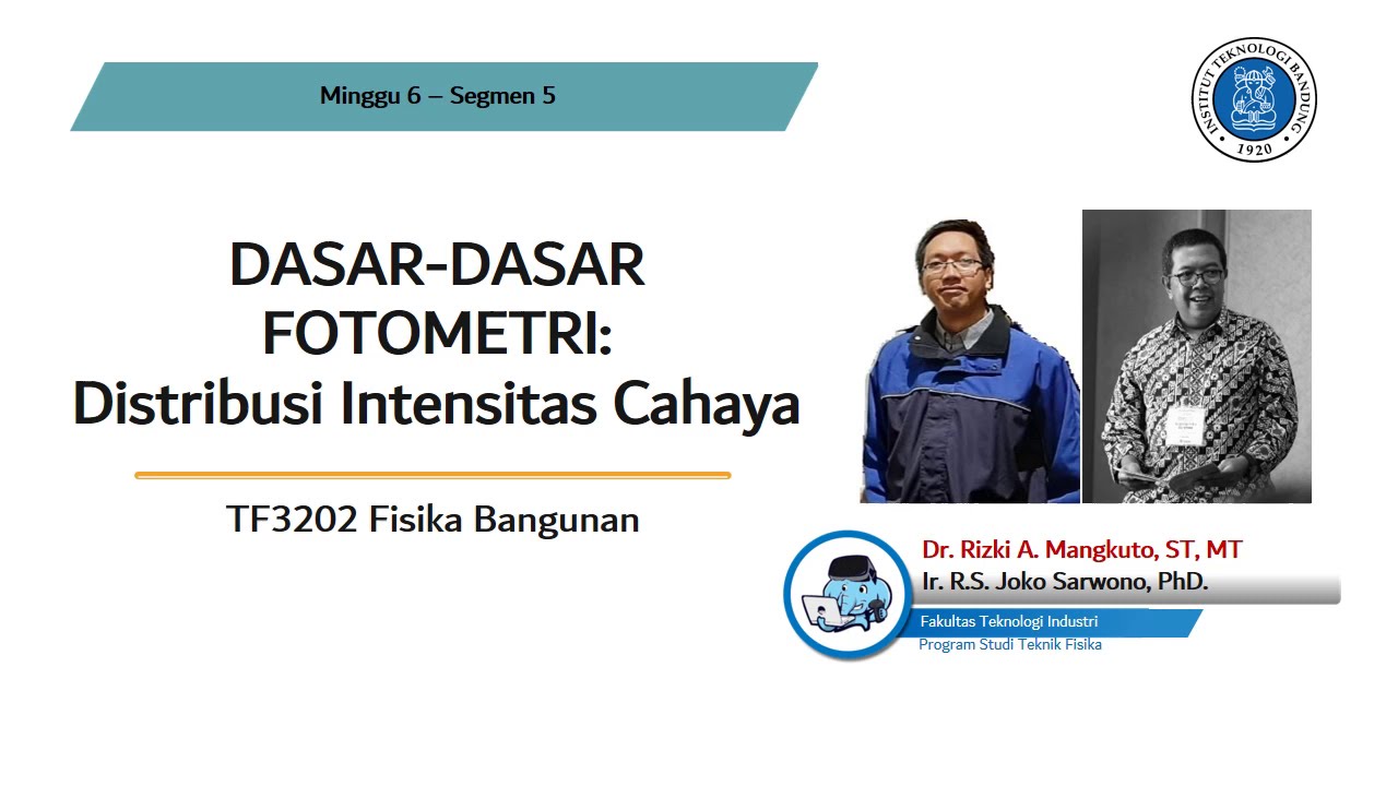 6-5 Dasar-dasar Fotometri: Distribusi Intensitas Cahaya