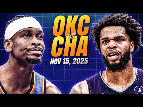 Oklahoma City Thunder vs Charlotte Hornets - FULL GAME HIGHLIGHTS | November 15, 2025 NBA Season