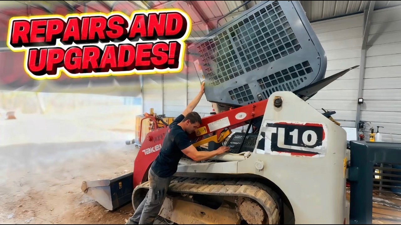 Fixes and Needed Maintenance On My Track Skid Steer!