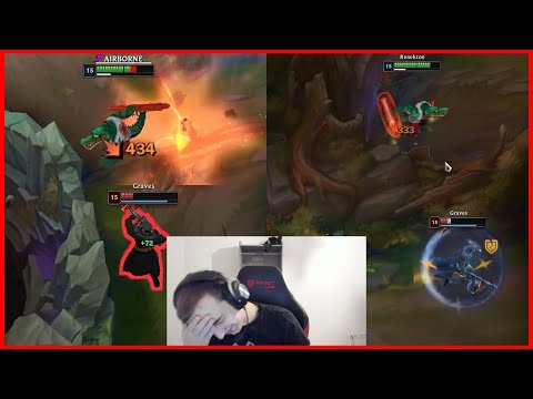 Caps gets outsmarted two times in 10 seconds by enemy Graves