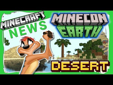 Dav Lec - News Minecraft - DESERT!  (minecon Earth)
