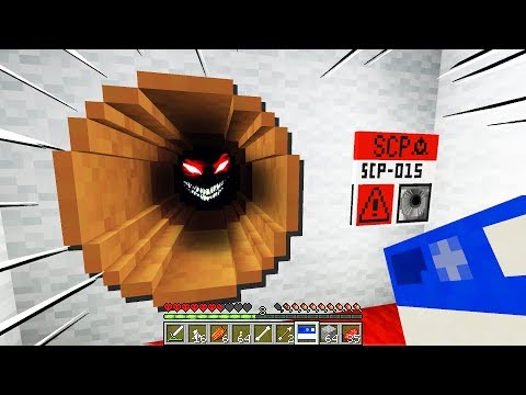 NON ENTRARE IN QUESTO TUBO!! - Minecraft SCP 015