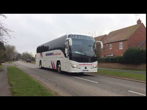 HENSHAW'S executive travle Volvo B8R Plaxton GL17HEN