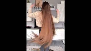 Who has longer hair than zahide???