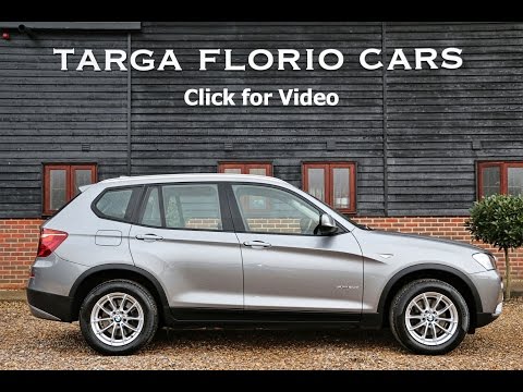 BMW X3 Xdrive20d SE Automatic in Space Grey with Full Black Nevada Leather