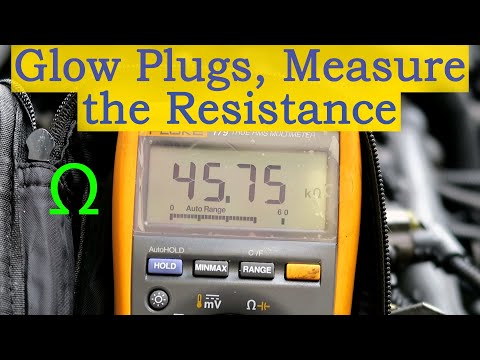 How to Test Glow Plugs - Measure the Resistance (Removed from the Vehicle)