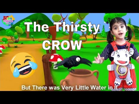 The Thirsty Crow Story In English | Kids Dishita Show | Children Stories In English With Moral