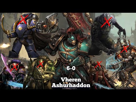 WH40K The Horus Heresy Legions| Vheren Ashurhaddon deck| Partidas y explicación teórica.