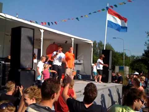 Bloed zweet en tranen met Alex en "Daan"de grote steun van het 3e van vv Katwijk!!